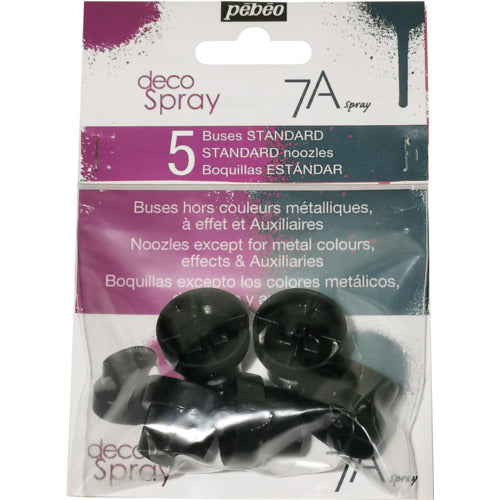 ペベオ　デコスプレー＆７Ａスプレー兼用　替えノズル　スタンダード５個入り　094021　1 個