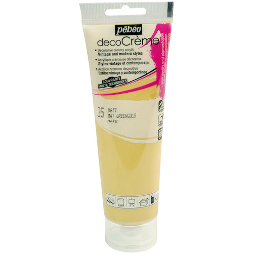 페베오 데코 크림 120ml 매트 그린 골드 089035 1 개