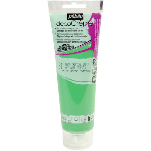페베오 데코 크림 120ml 매트 트로피컬 그린 089031 1 개