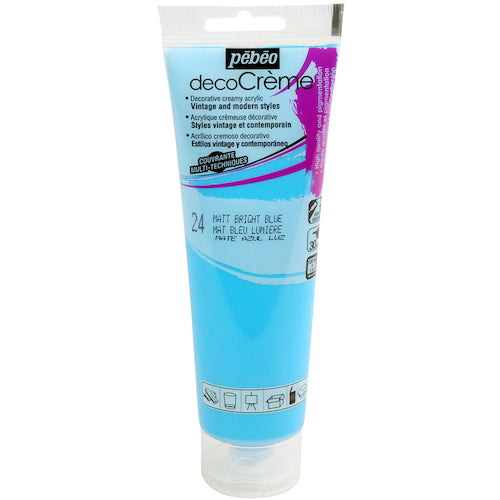 페베오 데코 크림 120ml 매트 브라이트 블루 089024 1 개