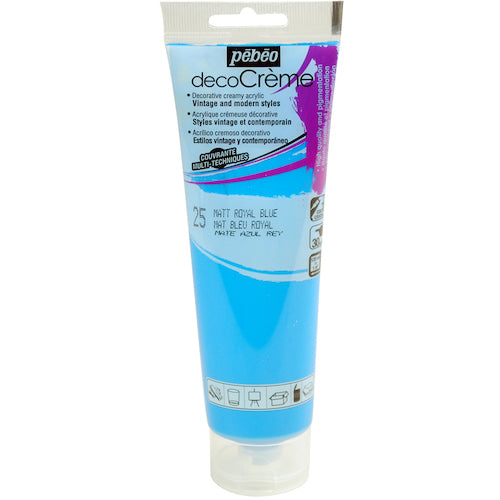 페베오 데코 크림 120ml 매트 로얄 블루 089025 1 개