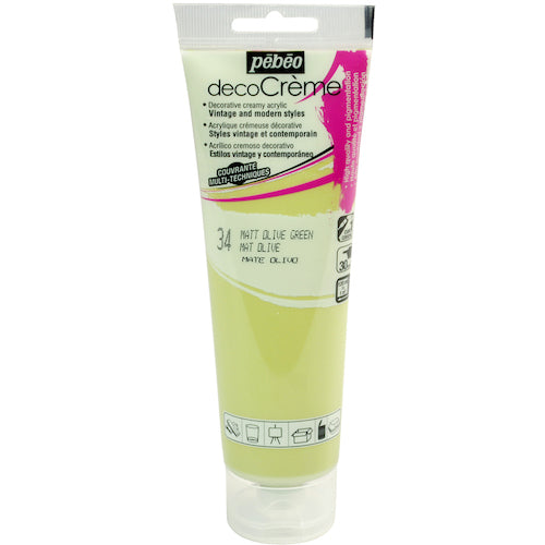 페베오 데코 크림 120ml 매트 올리브 그린 089034 1 개