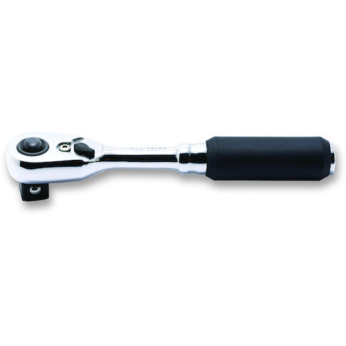 Ko-ken Z-EAL 3/8" (9.5 mm) SQ. Push button ratchet handle (compact) Total length 114 mm 2725ZB-3/8 1 pc