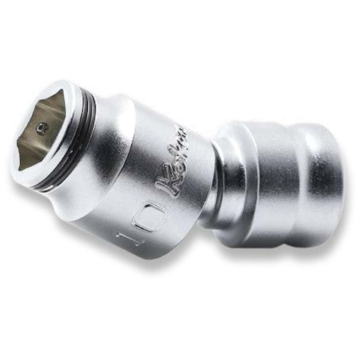 Ｋｏ−ｋｅｎ　Ｚ−ＥＡＬ　３／８”（９．５ｍｍ）ＳＱ．　ナットグリップユニバーサルソケット　１０ｍｍ　　3441MZ-10　1 個