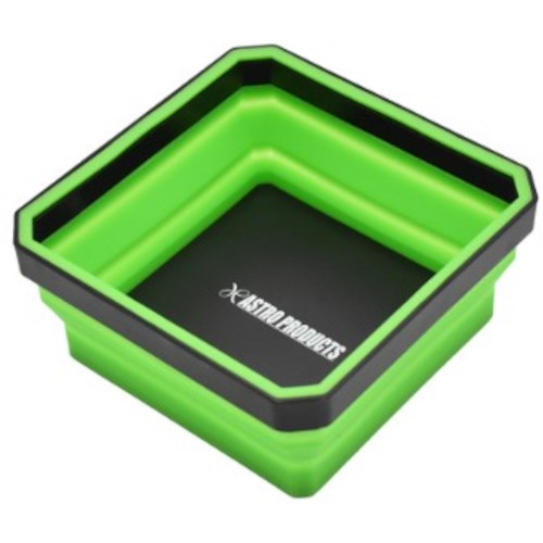 Astro Products Silicone Folding Magnetic Tray Green 2003000010343 1 piece