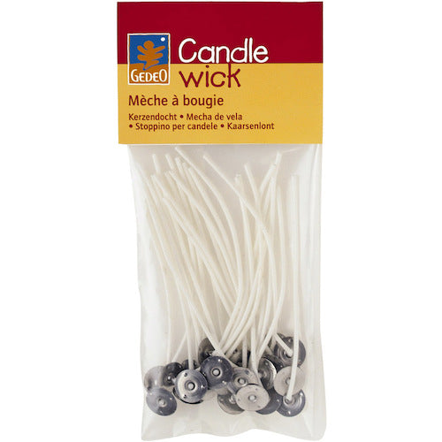 ペベオ　キャンドル座金付芯　８ｃｍｘ２５本入り　766223　1 個