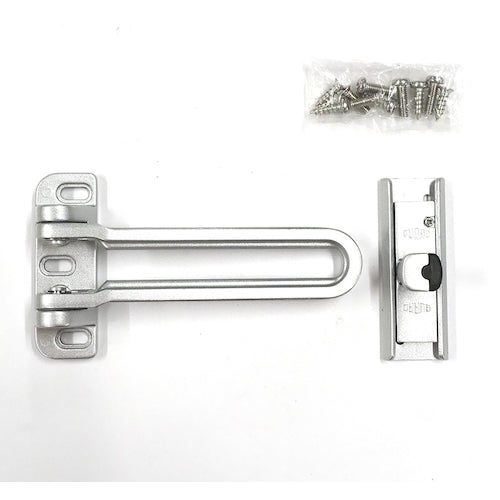 Guard Replacement Door Guard for Outward Opening Doors Silver NO.180SL 1 S