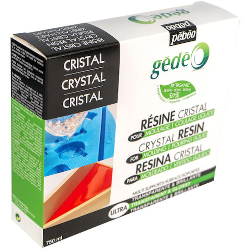 페베오 바이오베이스 크리스탈 레진 키트 750ml (주제 500ml + 경화제 250ml) 766143 1개
