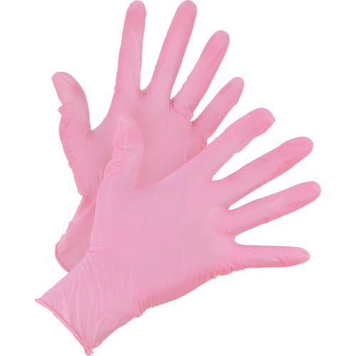 オオサキメディカル　ハイブリッドグローブＩ　Ｍ　ピンク　２００枚入　70028　1 箱