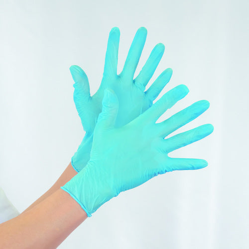 오사키 메디컬 하이브리드 장갑 I L 블루 200 매입 70025 1 상자