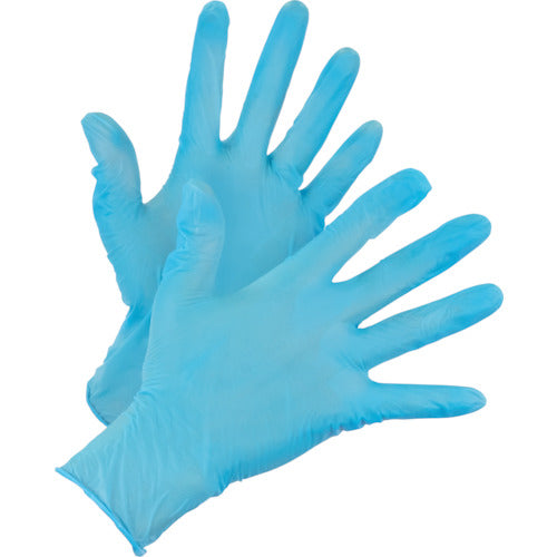 오사키 메디컬 하이브리드 장갑 I SS 블루 200 매입 70022 1 상자