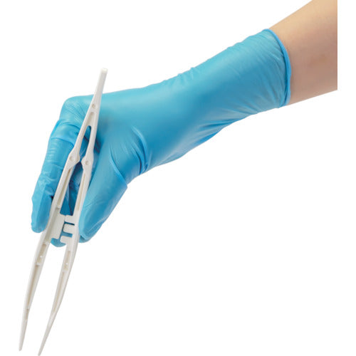 오사키 메디컬 하이브리드 장갑 I SS 블루 200 매입 70022 1 상자