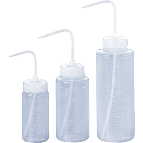 サンプラ　丸型洗浄瓶（広口タイプ）　５００ｍＬ　02118　1 個