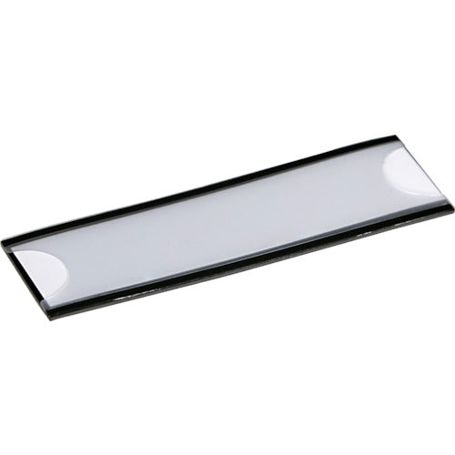 TRUSCO Magnetic Index Plate 25X80 Black 10 Pieces MGP-25X80-BK 1 PK