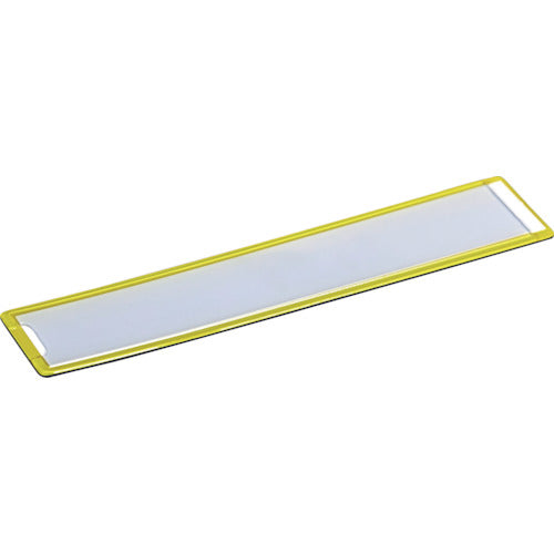 TRUSCO Magnetic Index Plate 30X150 Yellow 10 Pieces MGP-30X150-Y 1 PK