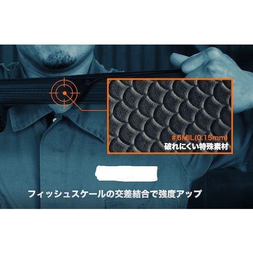 Harada Gripper's Gloves Orange XL (50 pieces) 37002-475 1 box