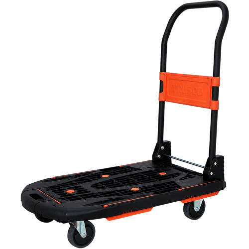 ＴＲＵＳＣＯ　樹脂台車　カルティオ（新型）　７８０Ｘ４９０　折畳　ブラック　MPK-780-BK　1 台