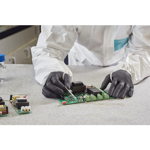 앤셀 내약품·대전 방지 니트릴 고무 일회용 장갑 마이크로 플렉스 94-242 S사이즈(100장입) 94-242-7 1 상자