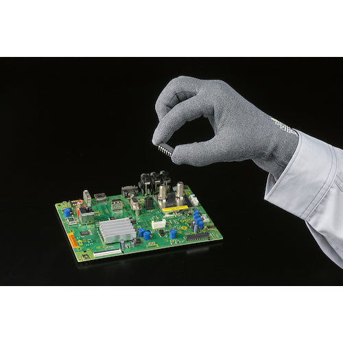 ＳＨＯＷＡ　静電気対策・耐切創手袋　ＡＣ２００　制電フォルテックスフィット手袋　Ｌサイズ　AC200-L　1 双