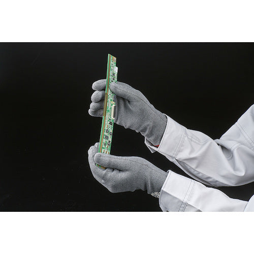 ＳＨＯＷＡ　静電気対策・耐切創手袋　ＡＣ２００　制電フォルテックスフィット手袋　Ｍサイズ　AC200-M　1 双