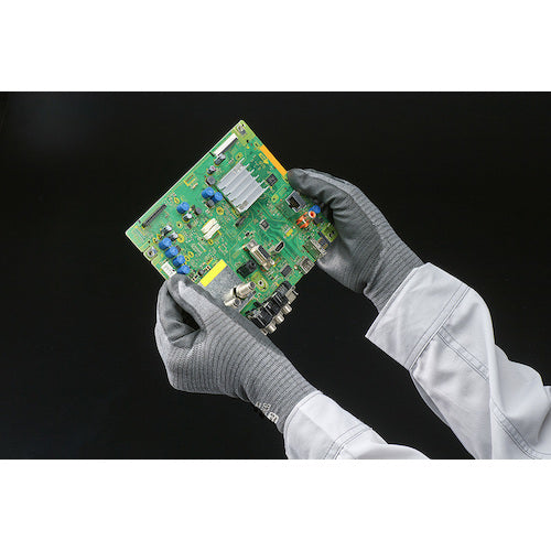 ＳＨＯＷＡ　静電気対策・耐切創手袋　ＡＣ５００　制電フォルテックスウレタンパーム手袋　Ｍサイズ　AC500-M　1 双