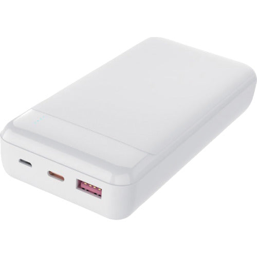 ハイディスク　モバイルバッテリー　２００００ｍＡｈ　ホワイト　HD3-MBPD20W20TAWH　1 個