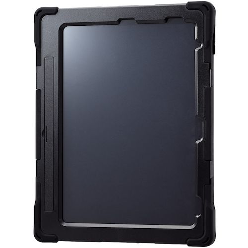 エレコム　ｉＰａｄ１０．９　第１０世代用フルプロテクトケース　ショルダーベルト付　スタンド付　ブラック　TB-A22RHVHBK　1 個