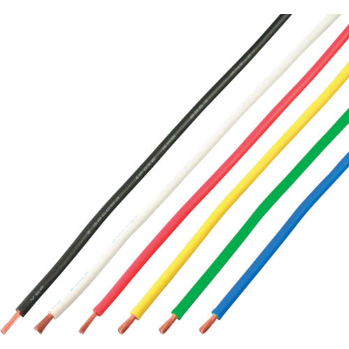 KYOWA Single-core vinyl cord VSF 0.75SQ 1M x 6 colors VSF 0.75SQ 1M x 6 1 bag