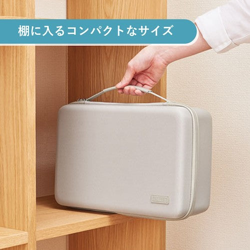 KING JIM "Tepra" PRO Semi-Hard Case Gray SR11B-GY 1 piece