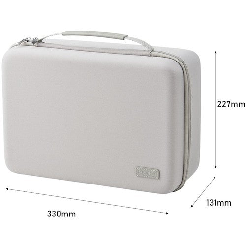 KING JIM "Tepra" PRO Semi-Hard Case Gray SR11B-GY 1 piece