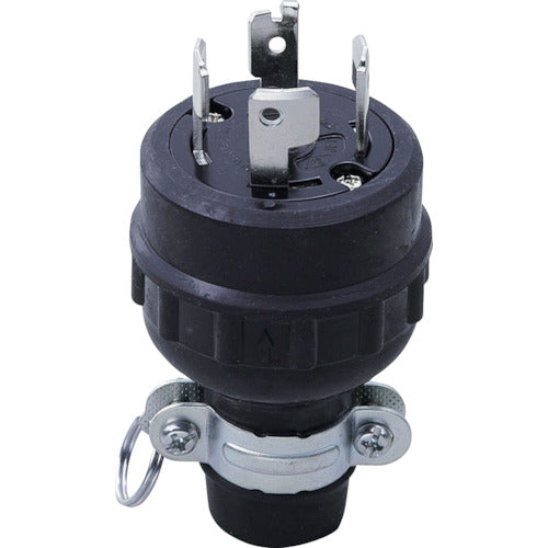 ELPA 당김 방수 고무 플러그 접지 3P20A AG-H231PH 1봉