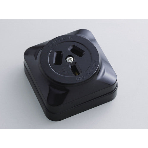 ELPA 노출 콘센트 3P20A AB-23BH 1 봉지