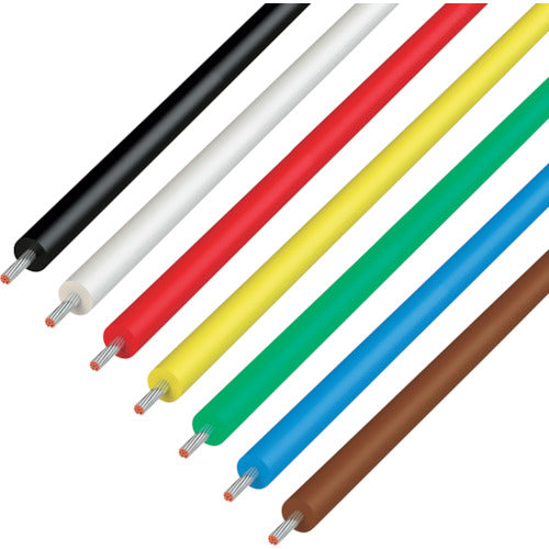 KYOWA UL heat-resistant vinyl insulated wire UL1015 AWG18 2mx7 colors UL1015 AWG18 2 x 7 1 bag