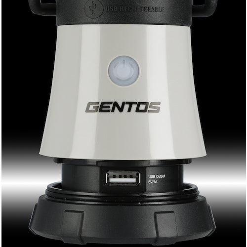 ＧＥＮＴＯＳ　給電機能付き充電式ＬＥＤランタン　エクスプローラー２００ＰＢＨ　EX-200PB　1 台