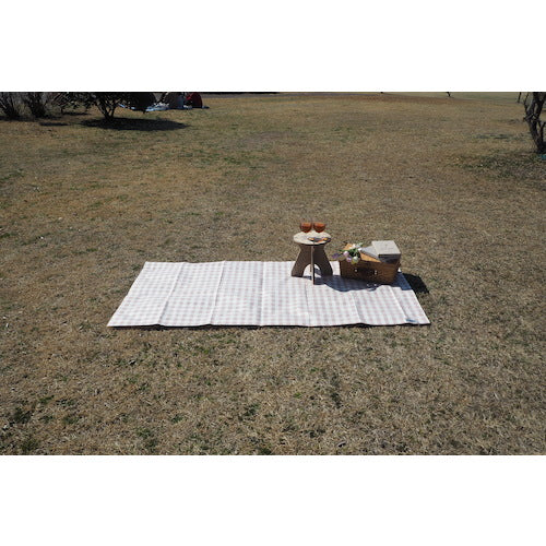 Hagiwara HABRIC Comfy Sheet, Dull Color, Old Pink, Gingham Check, 1.8m x 0.9m, COMFOP1809, 1 sheet