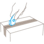 martor 카톤 커터 SECUMAX 350SE 에코 350040 1 쵸