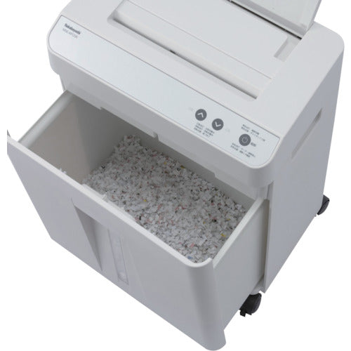 ナカバヤシ　静音オートフィードシュレッダ／ホワイト　NSE-AFC06W　1 台