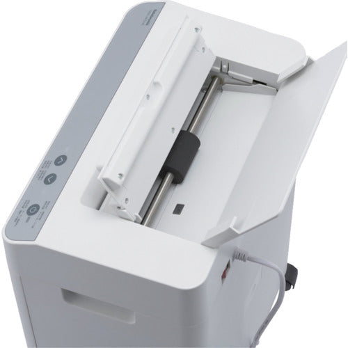 ナカバヤシ　静音オートフィードシュレッダ／ホワイト　NSE-AFC06W　1 台