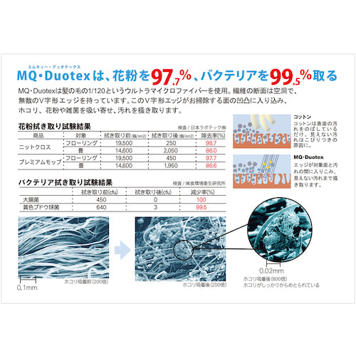 ＭＱデュオテックス　プレミアムモップ　３０ＣＭ　ブルー　MQMS30BL　1 本