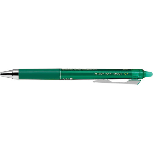 Pilot bulk purchase erasable ballpoint pen Frixion Ball Point Knock 0.4 Green 10-piece set LFPK-25S4-G-10P 1 S