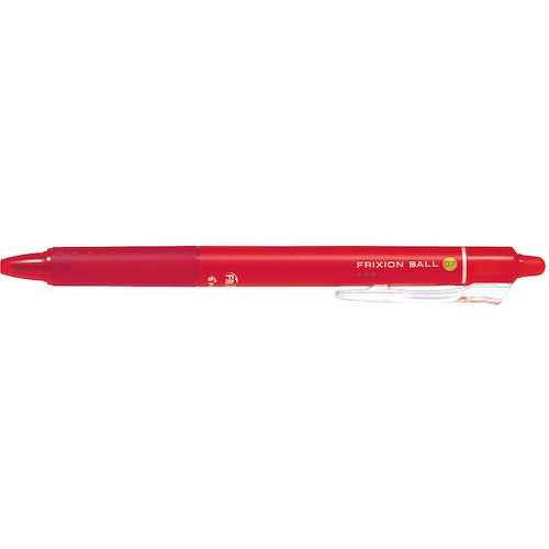 Pilot bulk purchase erasable ballpoint pen Frixion Ball Knock 0.7 red set of 10 LFBK-23F-R-10P 1 S