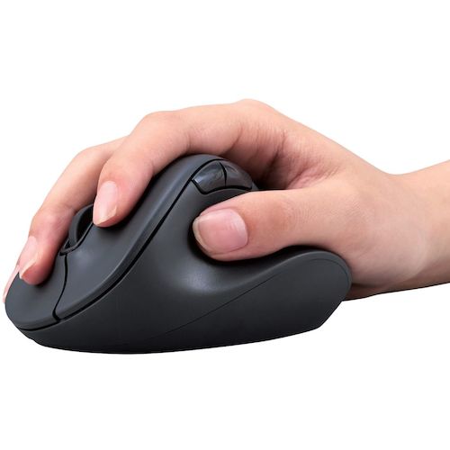エレコム　マウス　ＥＸ−Ｇ　右手専用　Ｍサイズ　Ｂｌｕｅｔｏｏｔｈ　５ボタン　抗菌　静音設計　ブラック　M-XGM30BBSKBK　1 個