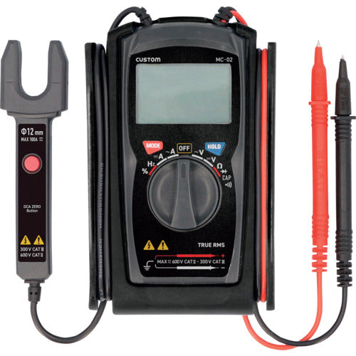 CUSTOM AC/DC clamp digital multimeter MC-02 1 unit