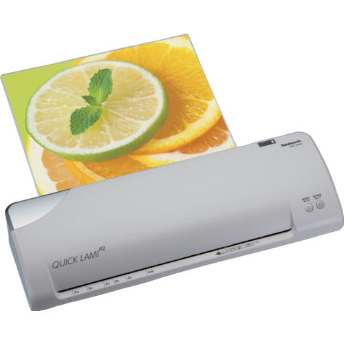 나카바야시 퍼스널 라미네이터 퀵 라미 R2 A3/라이트 그레이 NQL-R2A3LG 1대