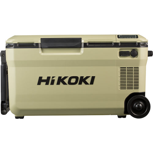 HiKOKI [While supplies last] 18V-14.4V Cordless Refrigerator/Hot Refrigerator, Extra Large Capacity 36L, Sand Beige, Multi-Volt Set, UL18DE(WMBZ) 1 Unit