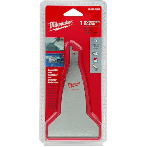 ｍｉｌｗａｕｋｅｅ　レシプロソー用　７６ｍｍスクレーパーブレード　49-00-5456　1 個