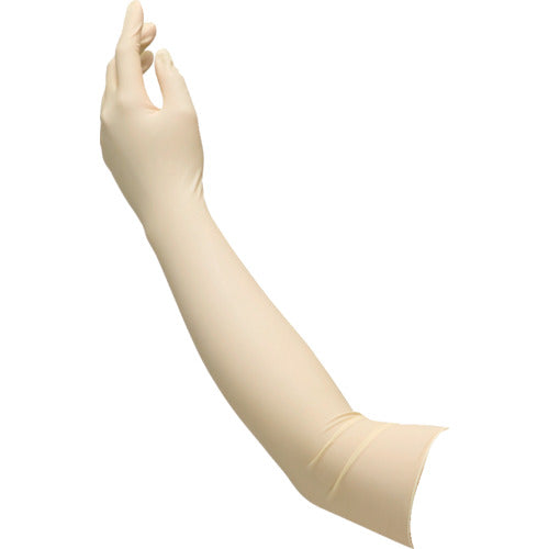 Singer Latex Gloves Long (20 pieces) M NR1500PFNBM 1 box