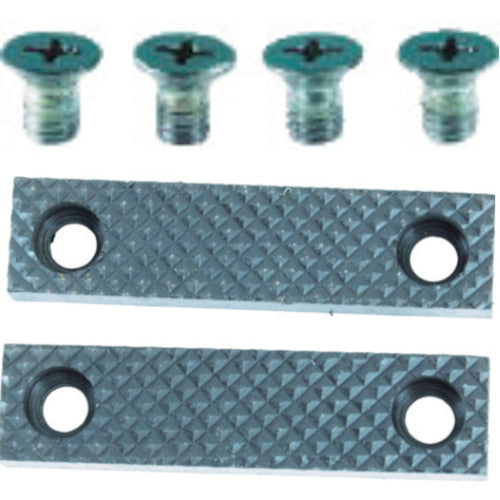 ＴＲＵＳＣＯ　回転台付アンビルバイスＶＲＳ−１５０Ｎ／ＳＬＶ−１５０Ｎ用　口金・固定ねじセット　VRS-150NKB　1 Ｓ