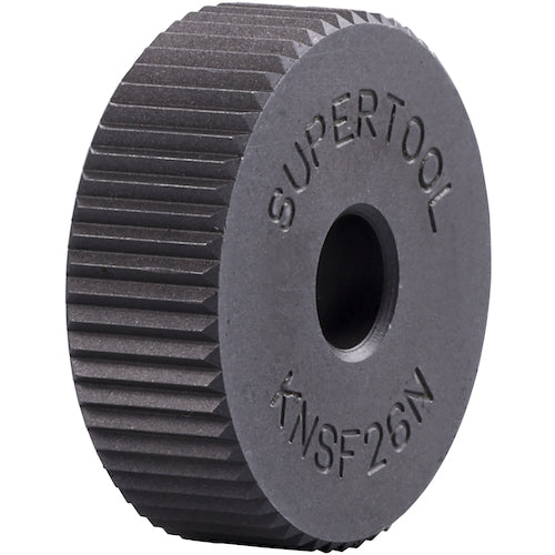 Super Domestic Standard Knurling Tool Flat Medium Number of threads per inch: 20 Outside diameter A: 19.2 KNSF20N 1 piece