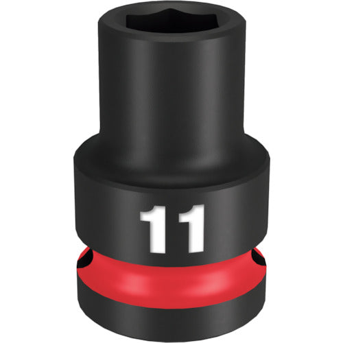 milwaukee SHOCKWAVE IMPACT DUTY 임팩트 소켓 1/2 인치(12.7mm)각 11mm 49-66-6243 1개